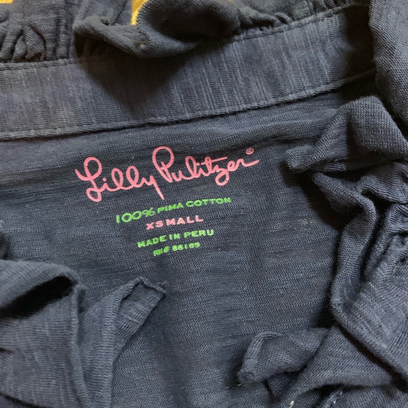 Lilly Pulitzer Witherbee Ruffle Polo - Picture 3 of 4